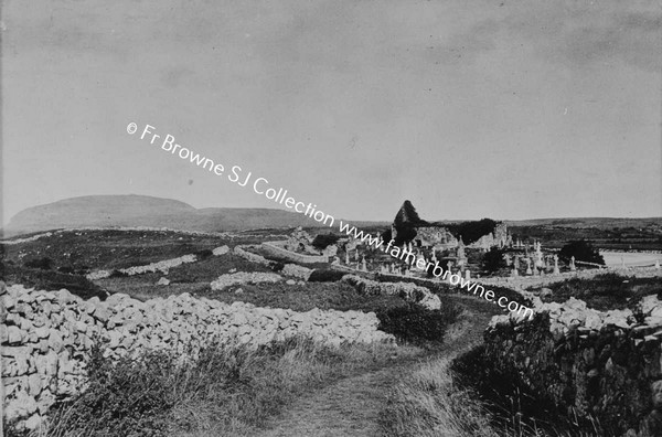 BALLYSODARE   CHURCH FROM SOUTH  KNOCKERCRAE TO NORTH WEST